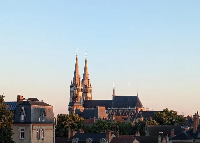 Lägenhet Grand Studio Independant 3Eme Etage A Cote De La Gare Moulins (Allier)