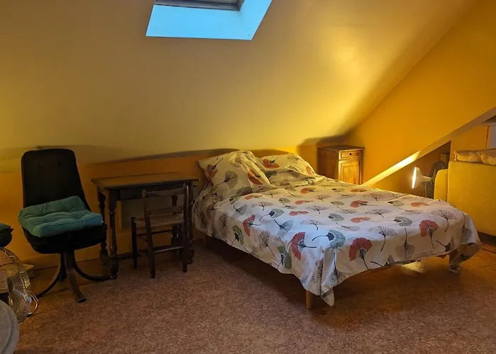 Lägenhet Grand Studio Independant 3Eme Etage A Cote De La Gare Moulins (Allier)